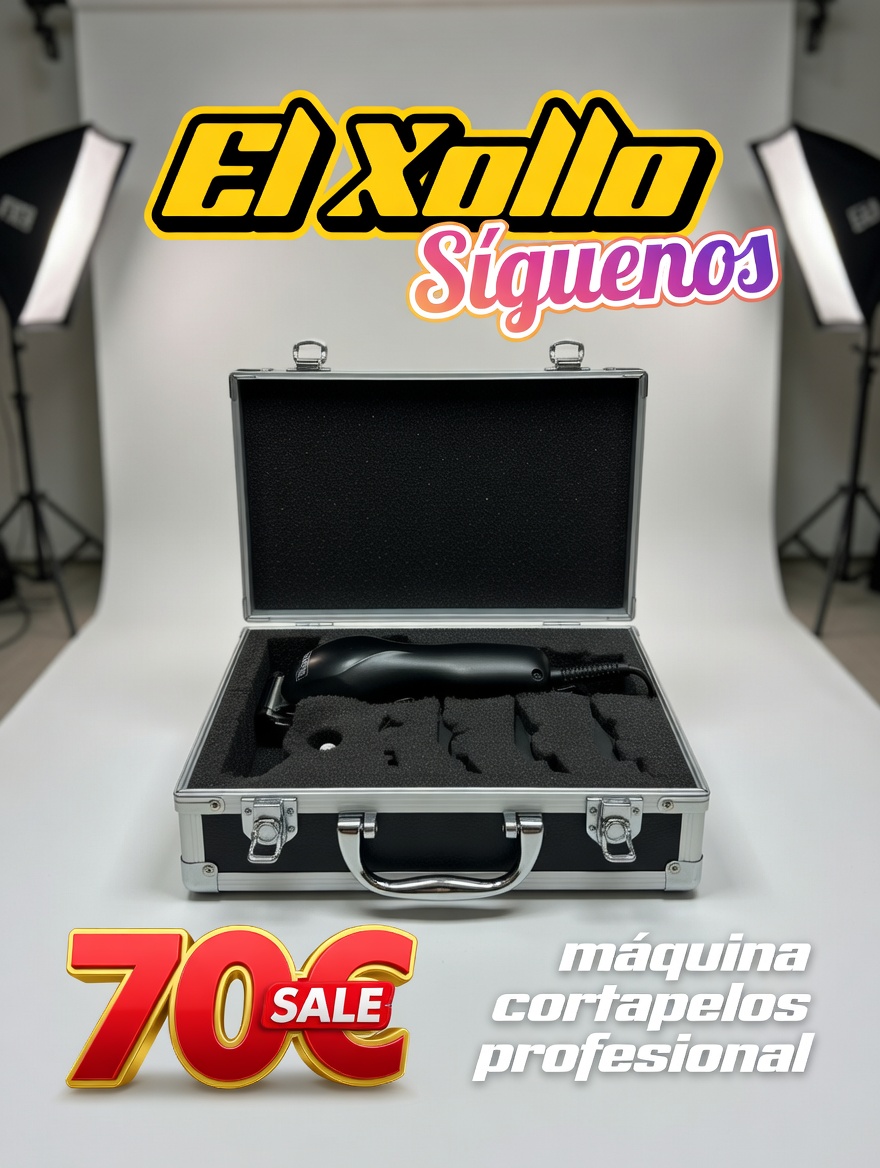máquina cortapelos profesional