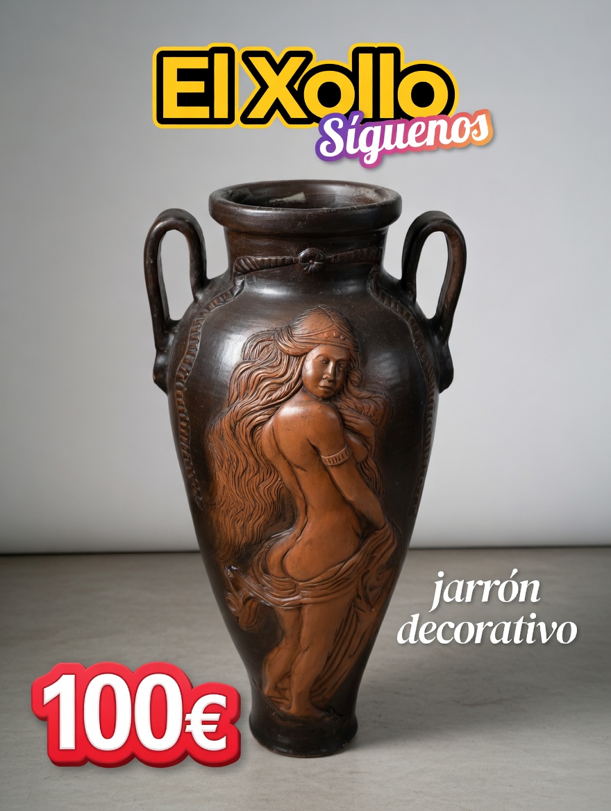 jarrón decorativo