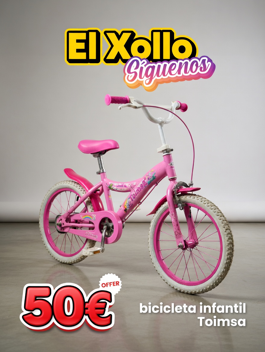 bicicleta infantil Toimsa