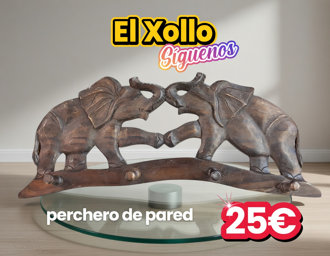 perchero de pared