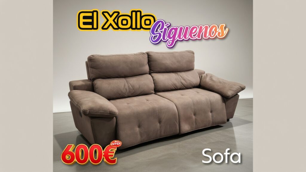 Sofa electrico 2 plazas