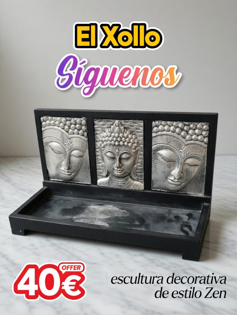 escultura decorativa de estilo Zen