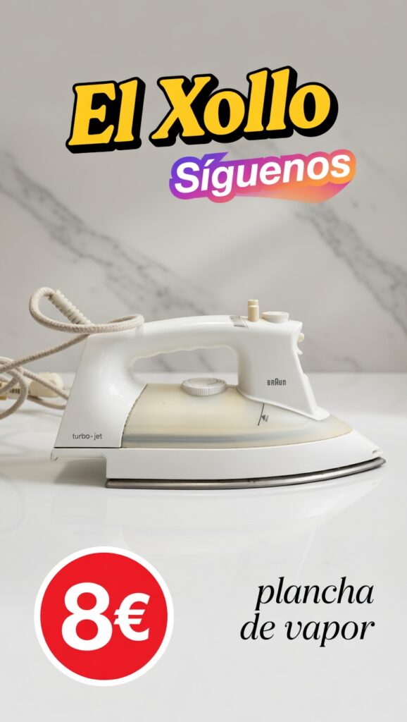 plancha de vapor