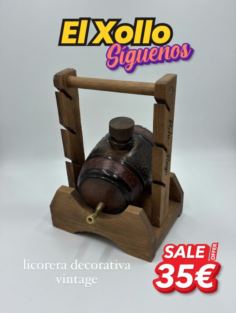 licorera decorativa vintage