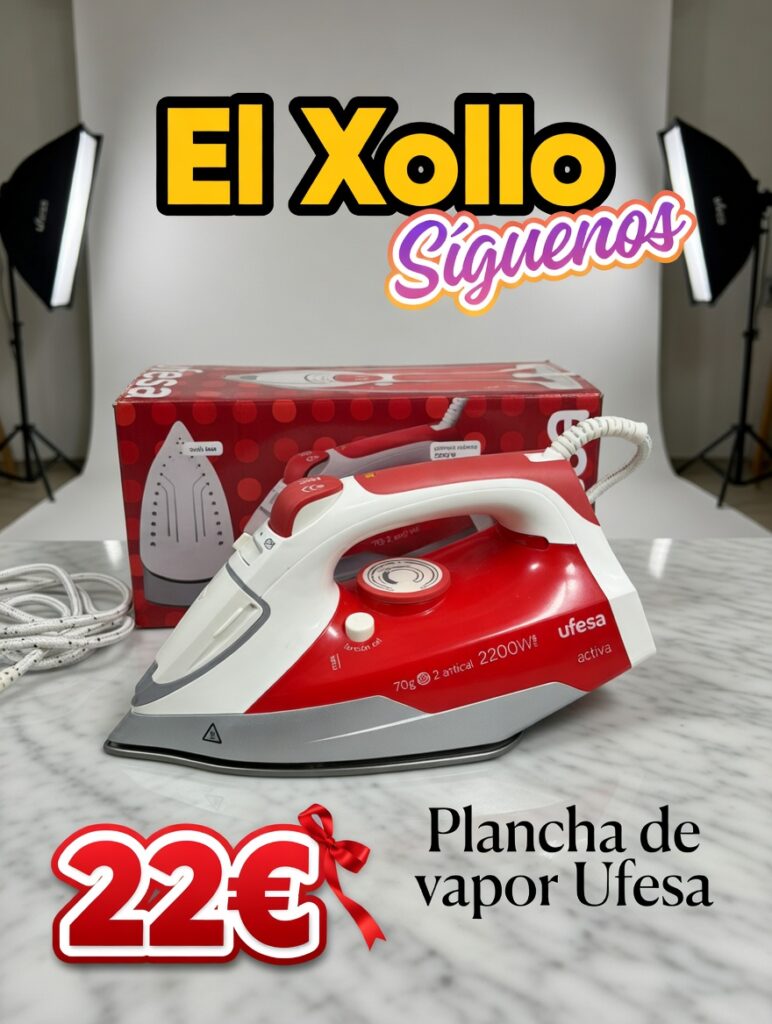 Plancha de vapor Ufesa