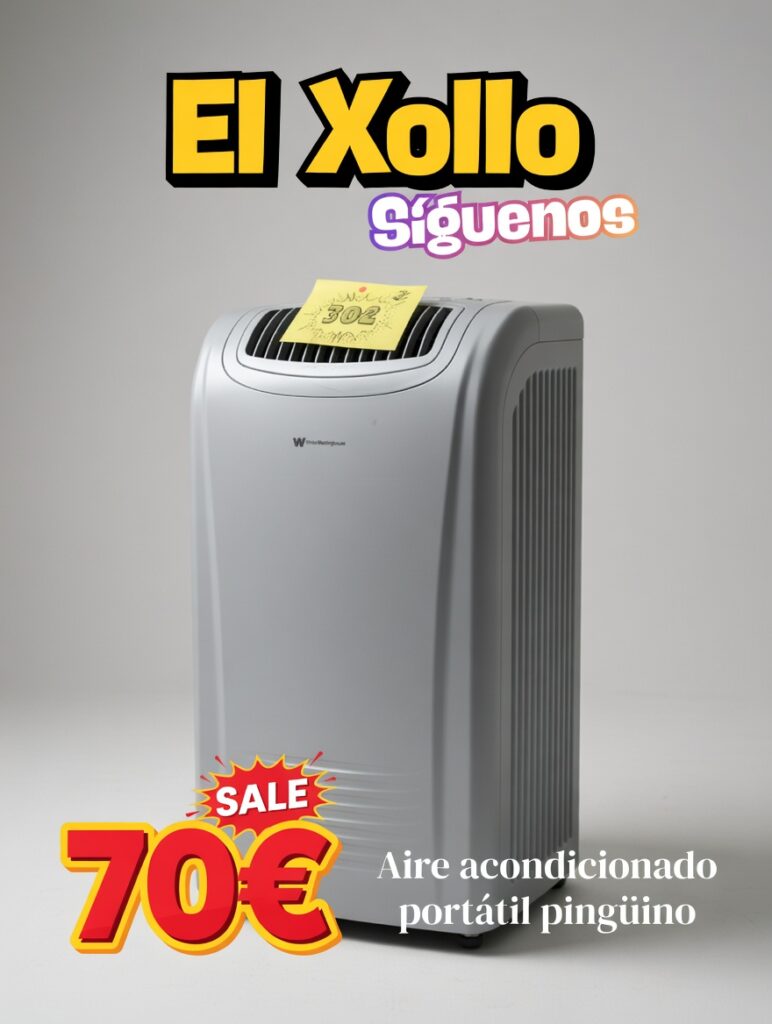 Aire acondicionado portátil pingüino
