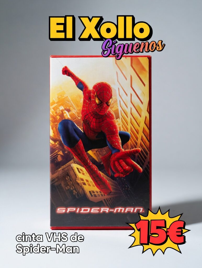 cinta VHS de Spider-Man