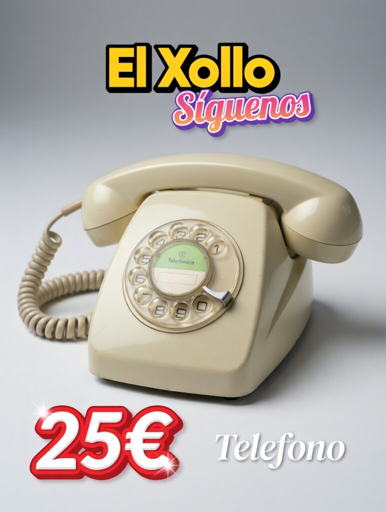 Telefono antiguo de rueda