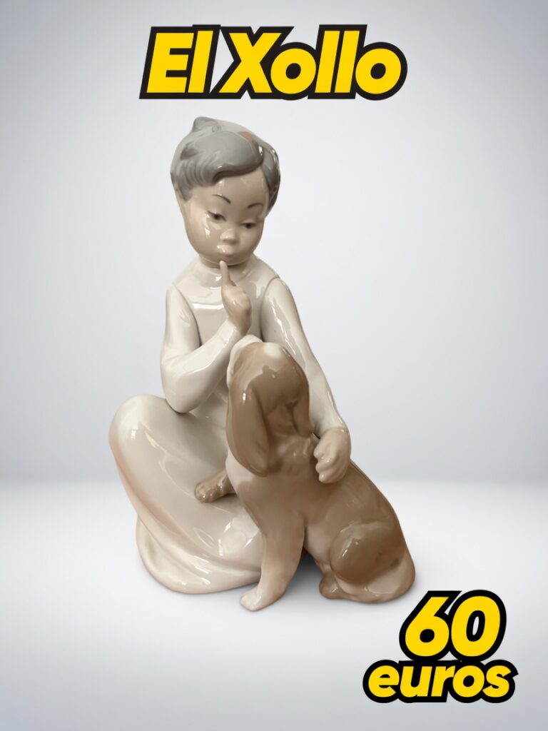 Escultura de porcelana