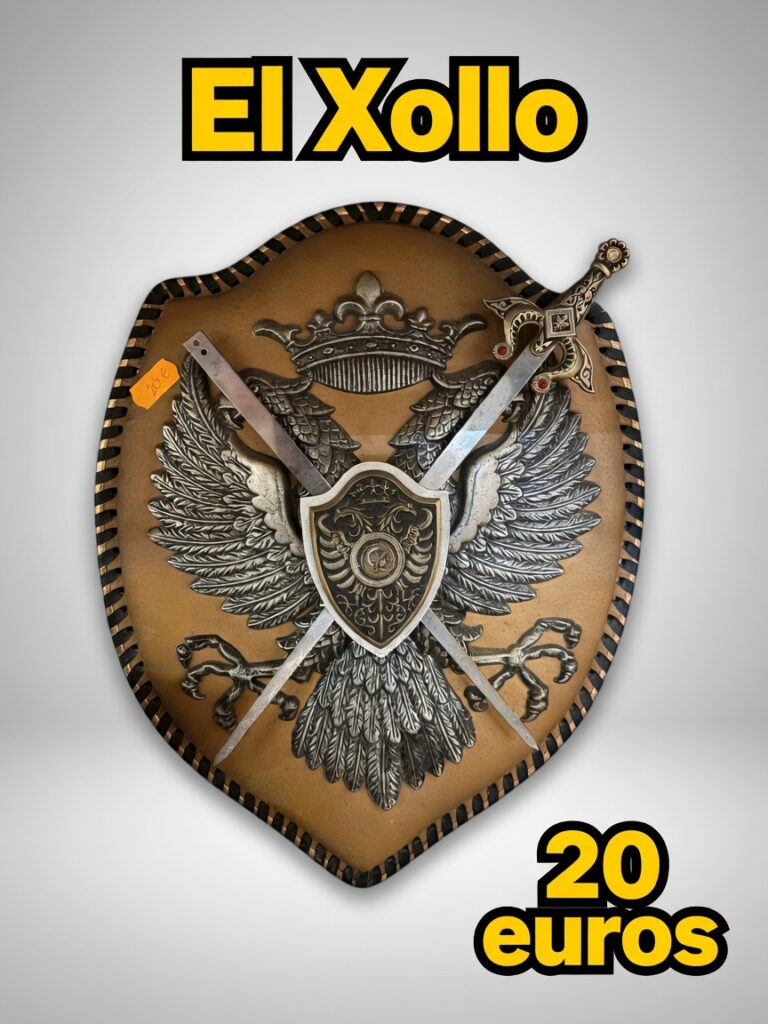 Escudo con espadas